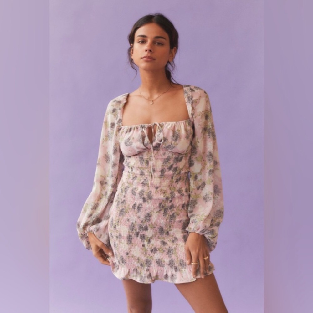 Urban outfitters Kiss the Sky pink dress size xs
